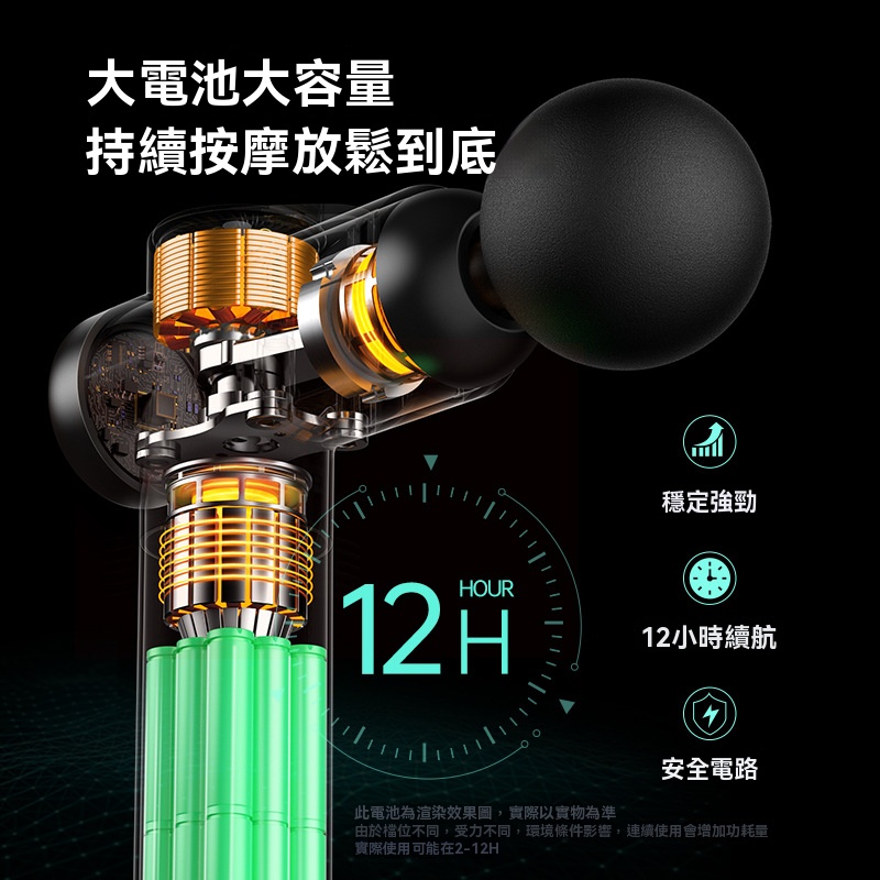 【深層舒緩救星！】筋膜槍一擊，肌肉痠痛全消，忙碌生活中的解壓法寶，頸椎腰背部按摩神器