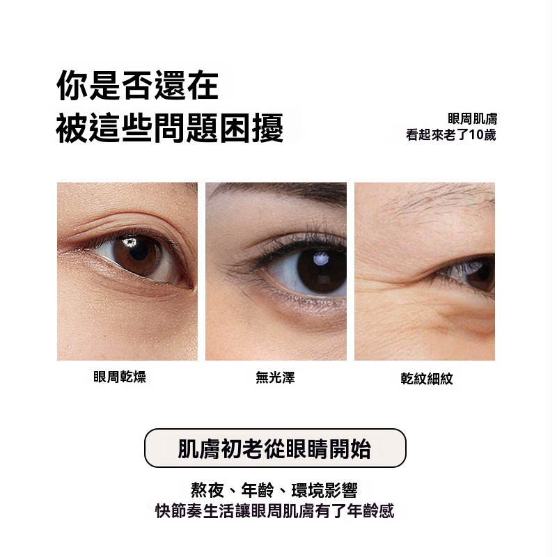 【深入呵護眼部肌膚】膠原蛋白眼膜緊致抗皺補水保濕改善眼紋眼袋水潤眼部護理眼膜貼